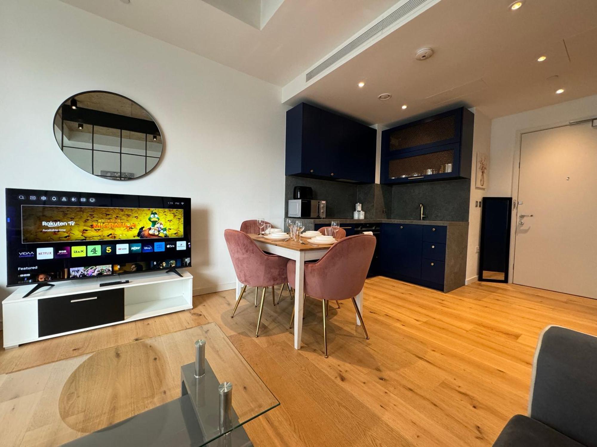 Ferienwohnung London Luxury Flat With Balcony, River View, O2 Arena, Excel, Canary Wharf, Station Exterior foto